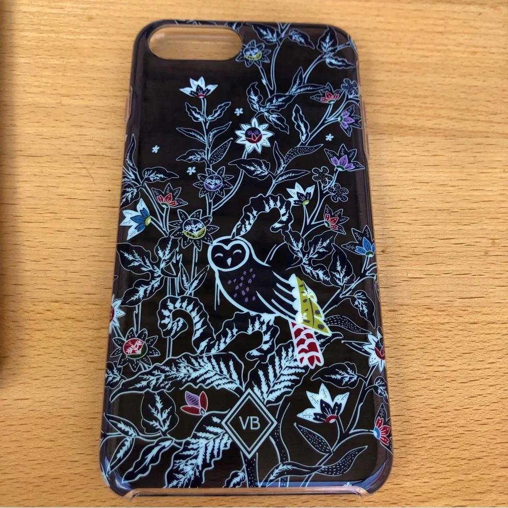 Vera Bradley Floral Owl Flexible Frame Case For Iphone 8 Plus, 7 Plus, 6s/6 Plus